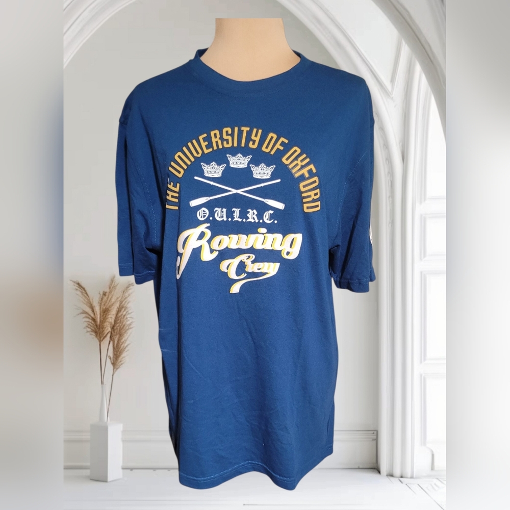 University of Oxford Blue Graphic T-Shirt